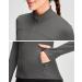 Queenieke Women's Long Sleeve Running Jacket - Light Breathable & Stylish Full Zip Sports Jacket with Pockets for Fitness & Yoga - Meteorite Gray XS - Buy Online on GoSupps.com