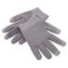 FRCOLOR 1 Pair Womens Gloves Moisturizing Gloves Lotion Hand Protection Moisturizing Gel Gloves Gel Gloves for Women Gloves for Moisturizing Hands Overnight Women's Cotton Hand Gloves Spa 21x14cm Grey