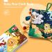 High Contrast Sensory Baby Books | Infant Tummy Time Toys for 0-6 Months | Touch and Feel Book Gift | Christmas Stocking Stuffers for Boys and Girls | Early Learning Stroller Toy - Buy Online on GoSupps.com