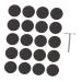 minkissy 4 Sets Nail Polishing Sheets Manicure Disc Bit Sandpaper Metal Shaft Foot File Sandpaper Disc Nail Drill Bits Pedicure Sanding Disc Sole of Foot Grinding Pad Stainless Steel