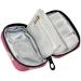 Travel Pill Organizer Case - 7 Day Cute Red Axolotl Weekly Vitamin Holder - Portable Zipper Pouch for Medicine & Supplements - Buy Online on GoSupps.com