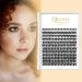 Premium 50D Individual False Eyelashes - 0.07D Curl 8-14mm Mix Reusable DIY Cluster Lashes for Flawless Eye Makeup - Buy Online on GoSupps.com