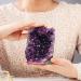 Room Decoration Amethyst Cluster - Uruguay Irregular Purple Quartz Crystal Cluster with Polished Edges - Natural Amethyst Specimen for Home Decor Gifts Ornament Geography Teaching 3.3lbs (Size : 4.4l 4.4lbs - Buy Online on GoSupps.com