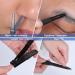 Aceoce Travel Luxury Manicure Set for Men - Nail Clipper Set & Grooming Kit in Black - Buy Online on GoSupps.com