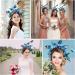 Bohue Butterfly Headbands Antenna Headband Butterfly Hairband Butterfly Fascinator Hat Hair Accessories for Woman Girls Kids (Blue) - Buy Online on GoSupps.com