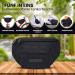 BOMENCE Small Bike Handlebar Pocket - 2-in-1 Sustainable Belt & Hip Pocket Made from Recycled PET (Black) - Buy Online on GoSupps.com