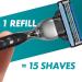 Gillette Mach3 Men's Razor + 12 Razor Blade Refills - Smooth Shave with 3 Blades - Buy Online on GoSupps.com