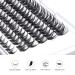 Lankiz 0.07 D Curl Single Eyelash Extensions - 10-16mm Cluster Lashes | 48 PCs DIY Artificial Fake Lashes for Home Use - Buy Online on GoSupps.com