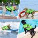 Alagirls Dog Security Floatation Vest for Boating & Swimming - Size L (53-72cm) - Green - Buy Online on GoSupps.com