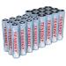 Tenergy High Drain AA and AAA Battery, 1.2V Rechargeable NiMH Batteries Combo, 12-Pack 2500mAh AA Cells and 12-Pack 1000mAH AAA Cell Batteries 12 Pack AA + 12 Pack AAA