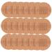 100pcs First Patches Lovely Patches Care Sticker Care Patches Breathable First Aid Patch Breathable Stickers Finger Wounds Patches Brown 3.80X3.80X0.10CM