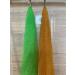 2 Pieces African Net Sponge Long Net Bath Sponge African Exfoliating Shower Body Scrubber Back Scrubber Skin Smoother Stretches to Approximately 63" (Green&Orange) - Buy Online on GoSupps.com