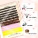 Colored Lash Clusters - Fluffy 80D Wispy Eyelashes for Beginners | 240pcs D Curl 10-16mm - International Shipping Available - Buy Online on GoSupps.com