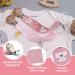 Fabric Pacifier Clip 2 Pack for Baby Girls Boys with Embroidery Pattern - MCGMITT Pacifier Leash for Most Pacifier Teethers (01+02) - Buy Online on GoSupps.com