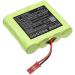 DCH 2000mAh JAN-PVS35-BS Battery Replacement for Jandy Zodiac S35 Remote Zodiac Polaris Sol 1000 Pool c JAN-PVS35-BS