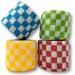 Lisacare Crossfit Tape - 4 Rolls 5cm wide - Medical Device - Sportsbinde Sport Bandage wrist with color & motif selection (4 Set Karo) Karo -Mix set of 4