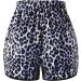 Women's Running Shorts with Pockets | Tummy Control | Soft Cotton Lounge Shorts - Dark Blue, X-Large - Buy Online on GoSupps.com
