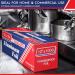 Ox Plastics 12x1000 Feet Premium Aluminum Foil - Industrial Strength for Food Service & Home Use - Buy Online on GoSupps.com