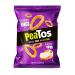 PeaTos Crunchy Rings Snack Packs (4g Protein 3g Fiber) 2.5 Ounce Bags 4 Count  Bold Flavor Pea Protein Gluten Free