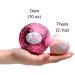 Pink Himalayan Sea Salt Bath Bomb with Surprise Ring - 10 oz. Handmade in USA - Perfect for Spa & Bubble Bath. Great Gift for Birthday or Mother's Day - Buy Online on GoSupps.com