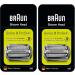 BRAUN 32S Series 3 Shaver Foil & Cutter Head Replacement Cassette - 2 Count | Premium Shaving Accessories Shipping Worldwide - Buy Online on GoSupps.com