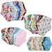 Reusable Menstrual Pads Bamboo Cotton Panty Liner Washable Reusable Menstrual Cloth Towel Pads Overnight Cloth Panty Liners Period Pads l 10 Pcs