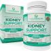 Premium Kidney Support Supplement by PurePremium Supports Urinary Tract and Normal Bladder Health  Cranberry Extract, Astragalus and Uva Ursi Leaf - 60 Caps