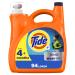 Tide Plus Febreze Sport Odor Defense Liquid Laundry Detergent Soap HE Compatible 94 Loads 132 fl oz 132 Fl Oz (Pack of 1) Sport