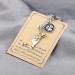 ENSIANTH Dog Keychain Gifts | Perfect Puppy Paw Print Keyring for Dog Lovers Owners & Moms - Buy Online on GoSupps.com