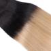 Premium Tape-In Hair Extensions - #1B/24 Ombre - 40cm - 100% Remy Real Hair - Tress by Novon Hair Extensions - Buy Online on GoSupps.com