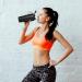 Navaris Stainless Steel Protein Shaker Bottle - 750ml Fitness Cup for Protein Shakes - Durable Sport Drinking Bottle for Training - Black (1 Pack) - Buy Online on GoSupps.com