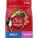 PURINA ONE Medium/Maxi Adult Beef 2.5kg Dry Food for Medium and Large Adult Dogs