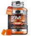 Iron Labs ZM6 Gummies High Strength Zinc Magnesium Gummies for Men & Women (100 Count Orange Flavour Vegan) Magnesium Citrate and Zinc Citrate Supplements with Vitamin B6 and D3