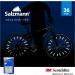 Salzmann Hi Vis Bicycle Spoke Reflectors - Set of 36pcs | 3M Scotchlite Reflective Material - Buy Online on GoSupps.com