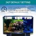 Hygger 24/7 Submersible Aquarium LED Light | Full Spectrum Hidden Fish Tank Light | 7 Colors Auto On/Off | Adjustable Timer & Brightness | 8W 11.8in - Buy Online on GoSupps.com