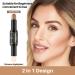 FV Contour Stick Dual-Ended Contouring Highlighter Stick Professional Makeup Waterproof Cream Contour Wand for Perfect Look Face Brighten Facial Shade Contouring Pen 0.26oz/7.5g (Light/Meidum) - Buy Online on GoSupps.com