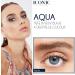 Buy Iconic Aqua Colored Contact Lenses - Monthly Dark Blue & Gray - Natural Look 3-Month Wear - International Shipping - Buy Online on GoSupps.com
