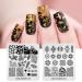 KADS 11-Piece Nail Stamp Set | 10 Plates + Laser Symphony Storage Bag | Perfect for Christmas Nail Art & Animal Designs | Shop Now! - Buy Online on GoSupps.com