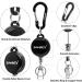 SAMSFX Fly Fishing Zinger Retractor Combo Pack - 3pcs Assortment with Carabiner and Retractors for Anglers Vest Tool Gear - 24 Nylon Cord - Buy Online on GoSupps.com