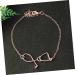 CALLARON 4 Pcs Earth Tones Miss Friendship 3.4X2CMx2pcs Rose Goldx2pcs - Buy Online on GoSupps.com