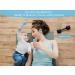 Baby Dumbbell Toy - Silicone Teething Rattle for Infants, Toddlers - Safe, Durable Exercise Weight - Pink - Great Gift for Boys and Girls - Buy Online on GoSupps.com