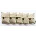 Canada-Made Bamboo Charcoal Air Purifier Bags (5 Large Light Yellow) Naturally-Dyed smell and allergen eliminator bags