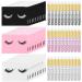 60 Pcs Lash Shampoo Brushes Set Eyelash Aftercare Bags Cosmetic Lash Bags for Clients Lash Brushes for Cleansing Nose Pore Deep Cleaning Brush Eyelash Brushes for Eyelash Extensions (Glitter Style)