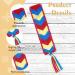 FREEBLOSS Plastic Canvas Bookmark Kit - Set of 8 Sheets for Embroidery and Crafting Projects - Buy Online on GoSupps.com