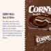 Cereal Bar Corny Milk Dark & White - Cocoa & Milk Cream Sandwich 32x30g | International Shipping Available - Buy Online on GoSupps.com
