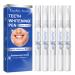 Teeth Whitening Pen Gel for Teeth Whitening 50+ Uses with 35% CP Whitening Gel Effective Painless Non-Sensitive Home Travel Friendly Teeth Whitening Kit - 5 Pens Blue