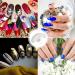 1 Set Wrong Nails Display Tips Ring Color Card - Acrylic Palette for Easy Manicure Practice | Nail Accessories for Natural Look - Buy Online on GoSupps.com
