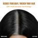 3 In 1 Instant Black Hair Dye Kit - 100% Gray Coverage Quick 15-Minute Color Natural Plant Extracts & Conditioner - 500ml - Buy Online on GoSupps.com