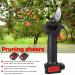 Portable Electric Pruning Saw Mini Electric Chain Saw One-Hand Professional Cordless Electric Pruning Shears Cordless Electric Chainsaw Tree Branch Pruner Garden Tool Small Gift - Buy Online on GoSupps.com