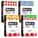 That's it. (48 Count) Variety Pack | Strawberry, Blueberry, Mango & Cherry flavors | 100% Natural Real Fruit bars. Strawberry, . Plant-based, Vegan, gluten-free. No added Sugar. Top 12 allergen free